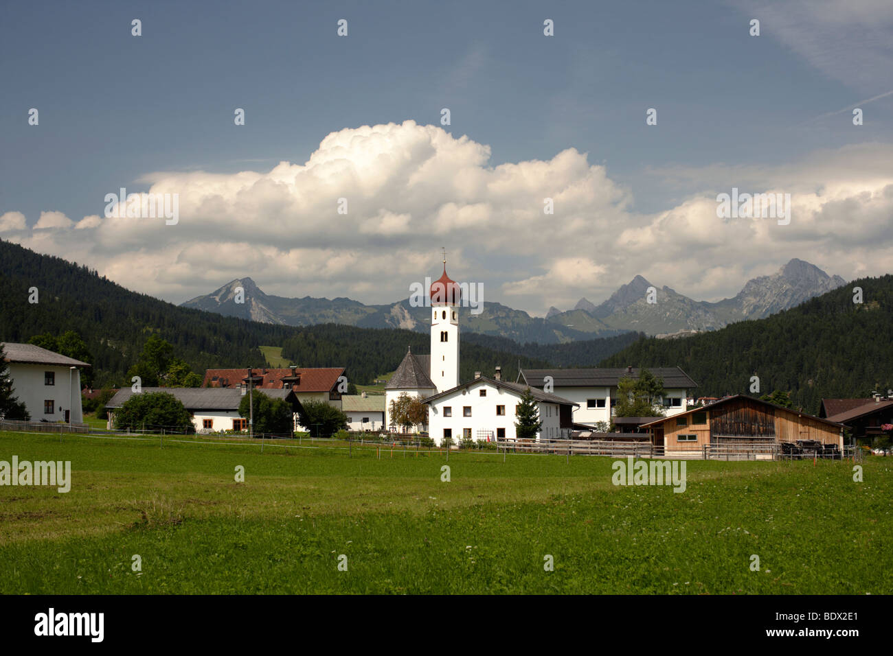 Heiterwang,Tirolo, sterreich,l'Europa Foto Stock