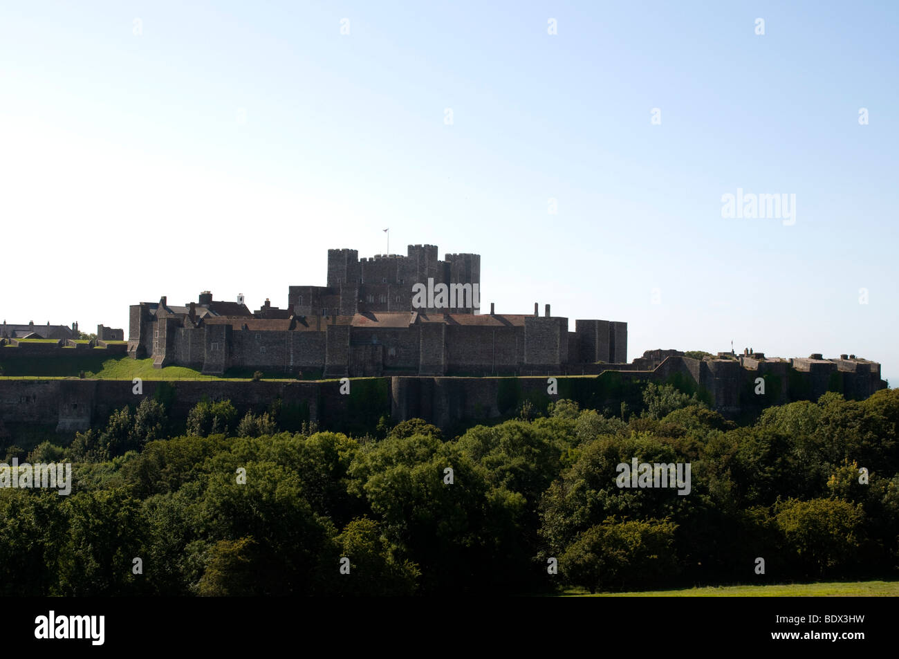 Il castello di Dover nel Kent England Regno Unito Foto Stock