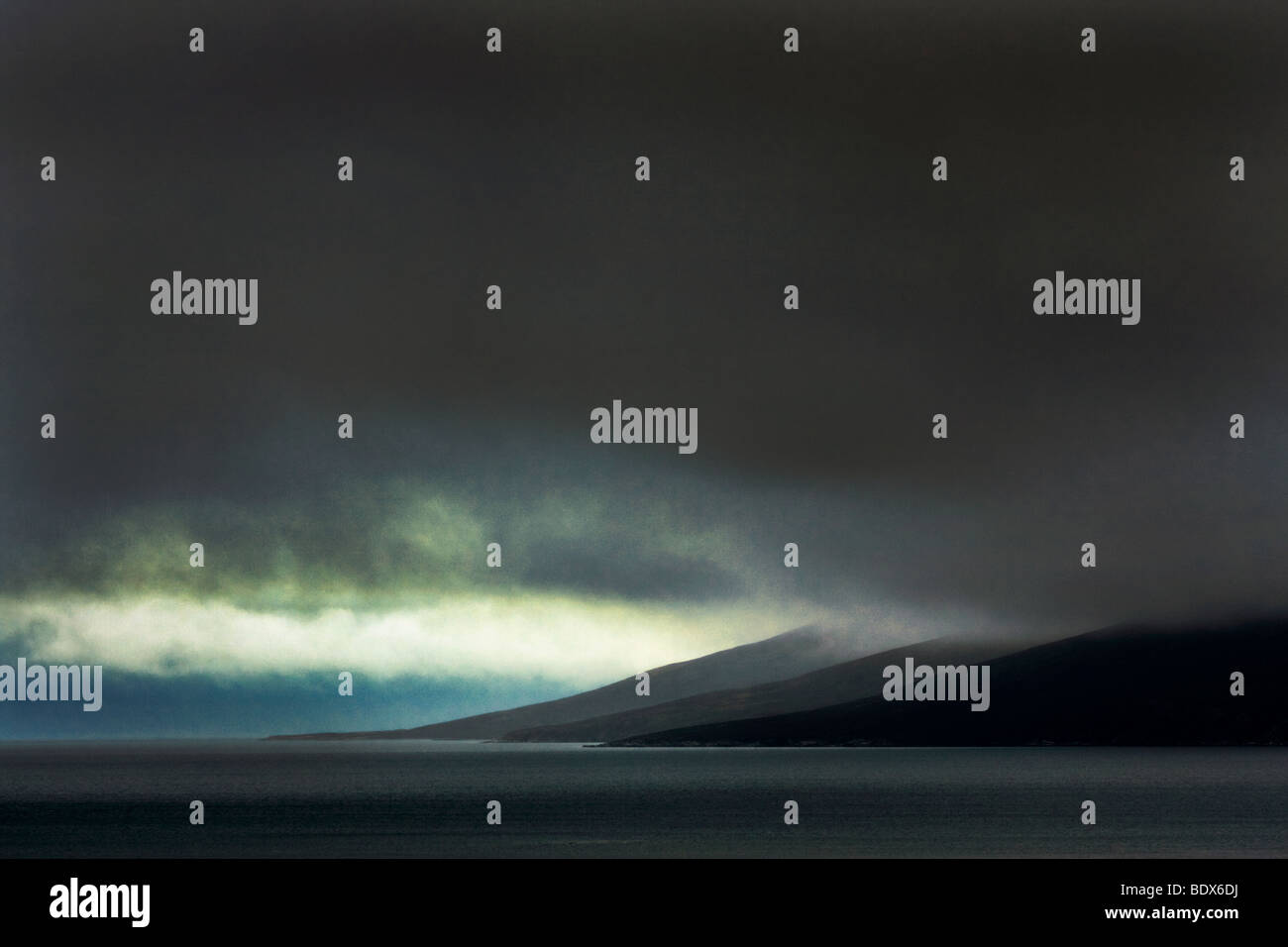 West coast Falkland Foto Stock