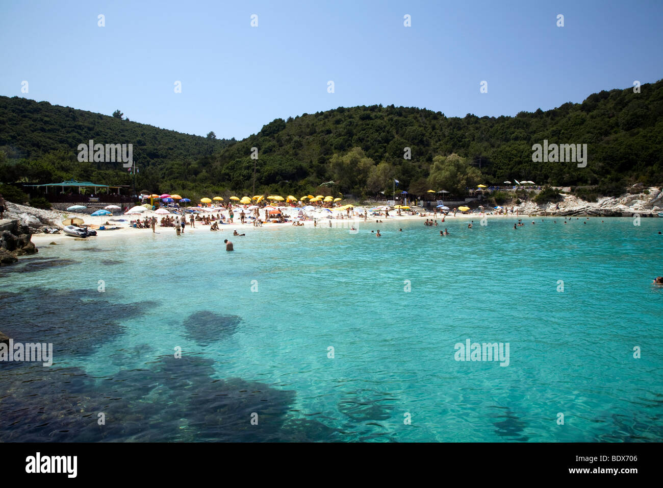 AntiPaxos cove. La Grecia. Nessun modello di rilascio Foto Stock