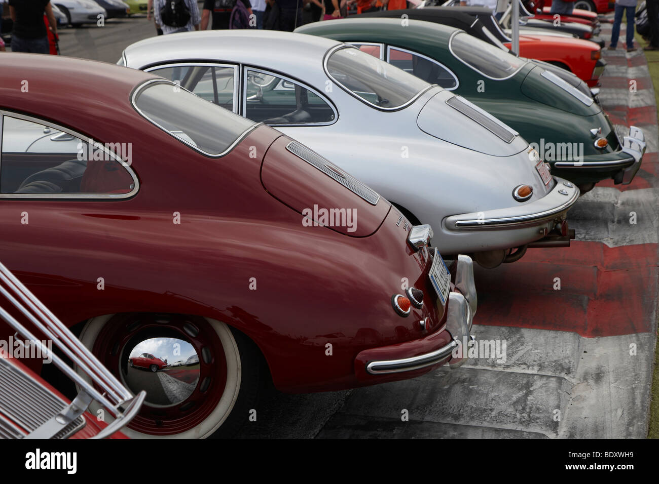 Porsche 356, AvD Oldtimer Grand Prix 2009, Nuerburgring, Renania-Palatinato, Germania, Europa Foto Stock