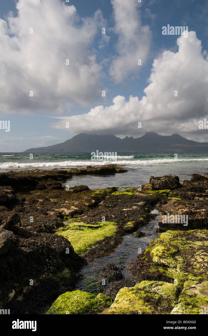 Il Rum dall' isola di Eigg Foto Stock