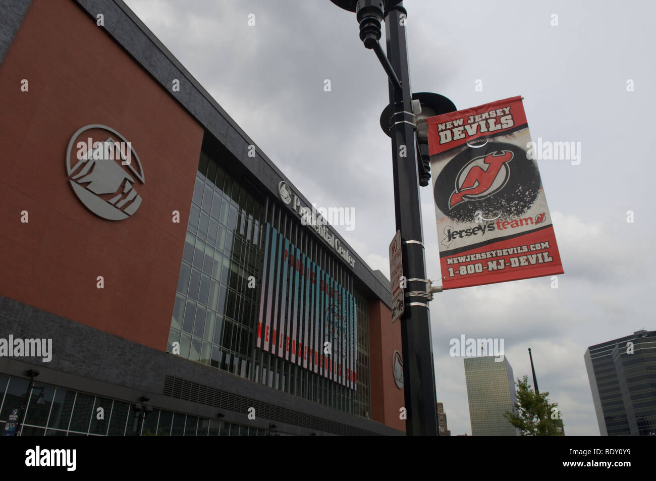 Prudential Center a Newark NJ Foto Stock