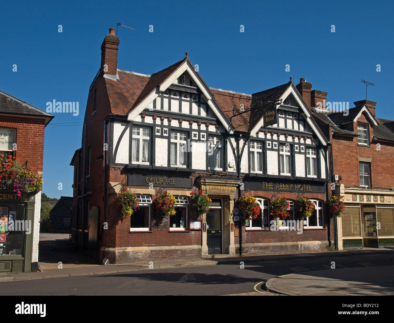 Il Abbey Hotel Romsey Hampshire England Regno Unito Foto Stock