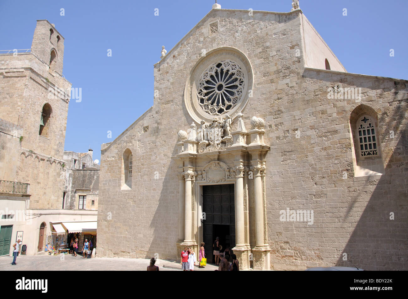 La Cattedrale, Piazza Duomo Centro storico di Otranto e Lecce Provincia, Regione Puglia, Italia Foto Stock