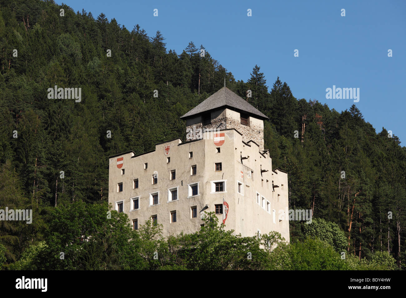 Schloss Landeck Castello Tirolo, Austria, Europa Foto Stock