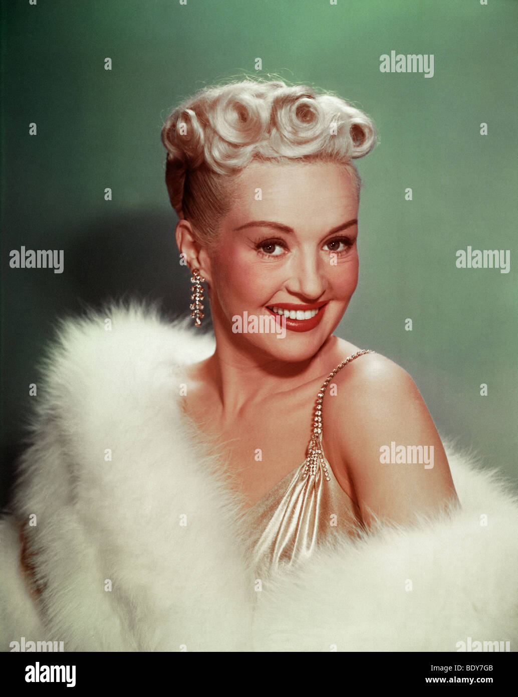 BETTY GRABLE - US attrice cinematografica Foto Stock