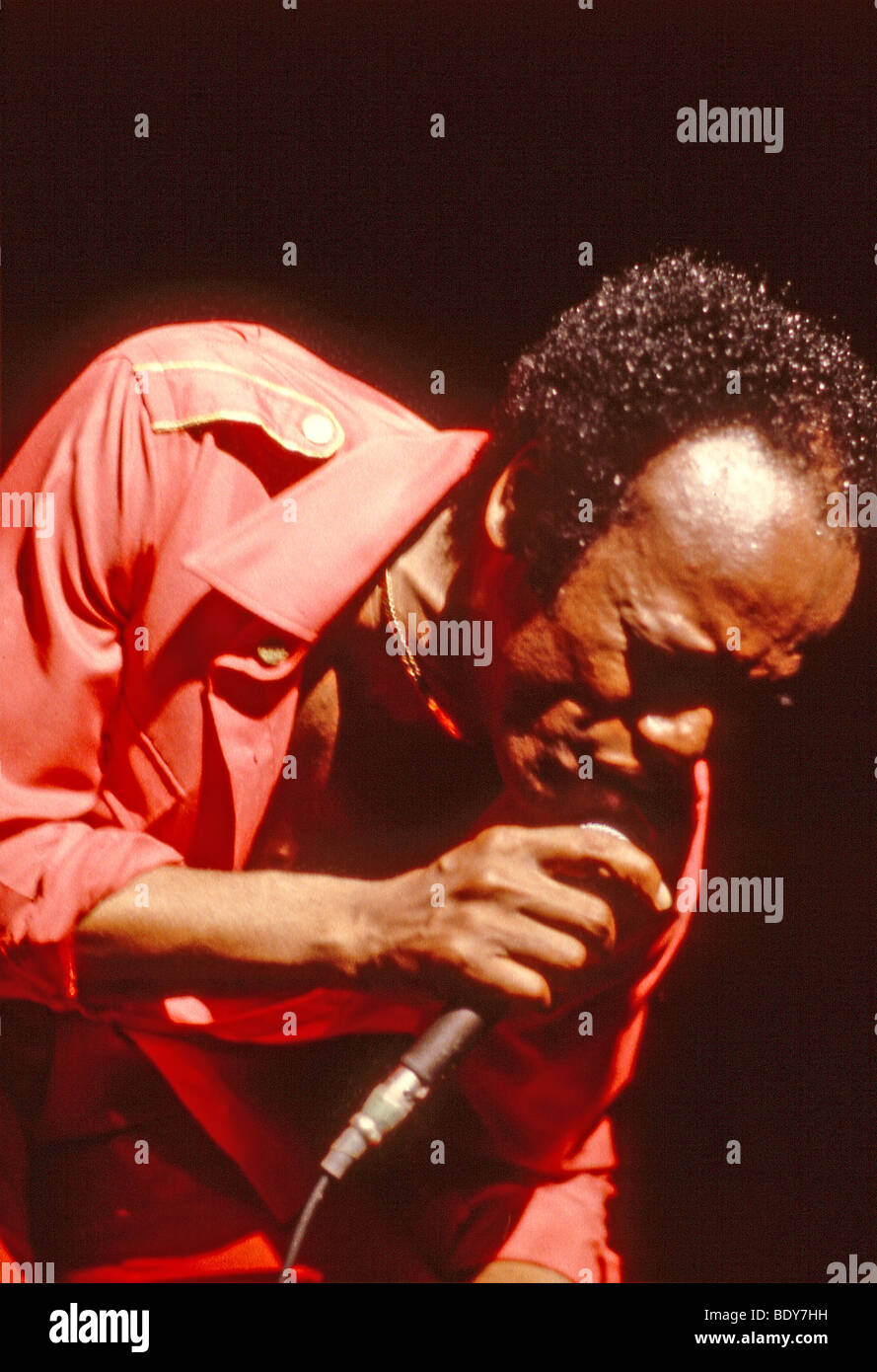 BOBBY WOMACK (1944-2014) US cantante in 1987 Foto Stock