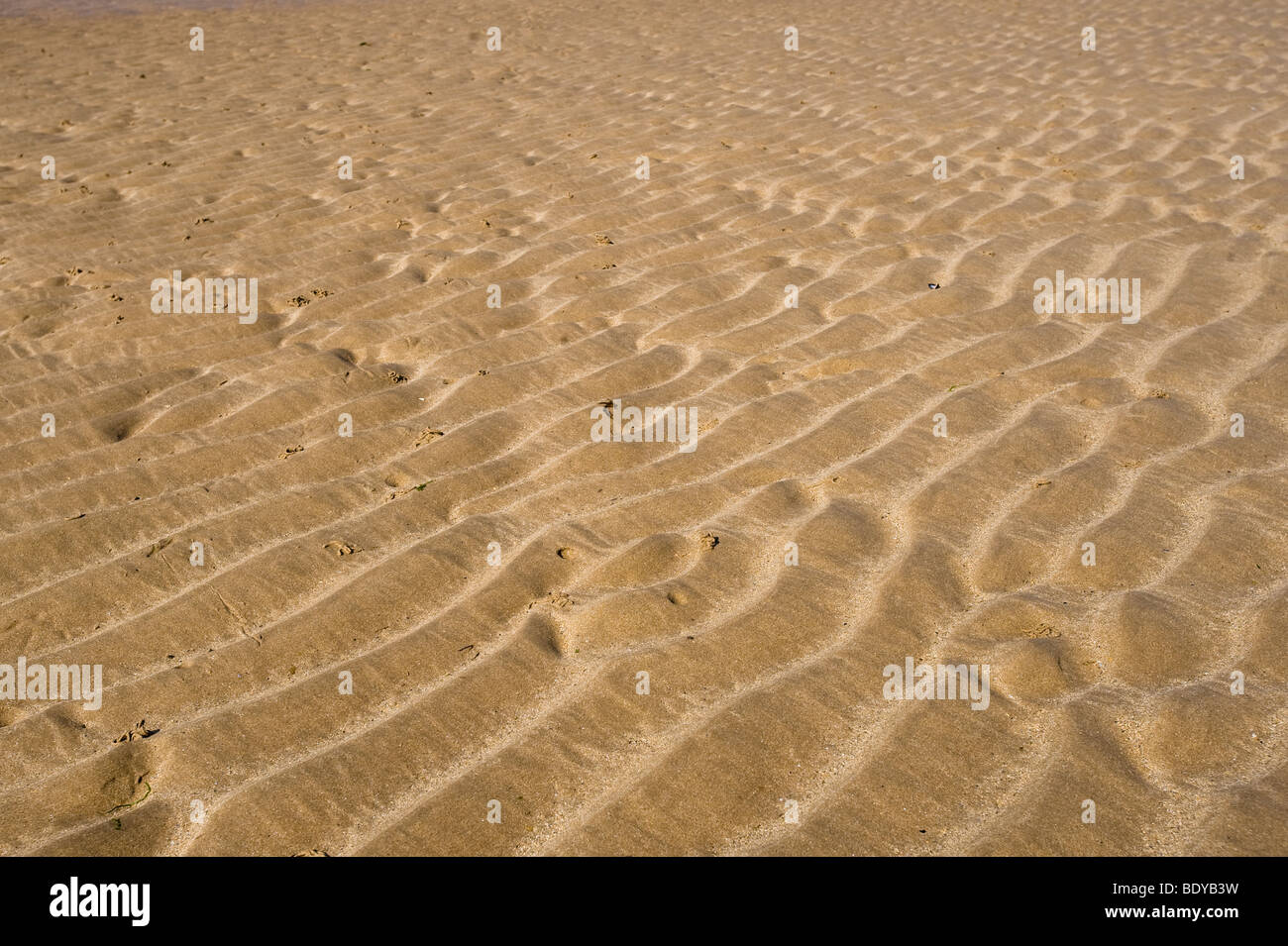 Ripples in sabbia, Normandia, Francia, Europa Foto Stock