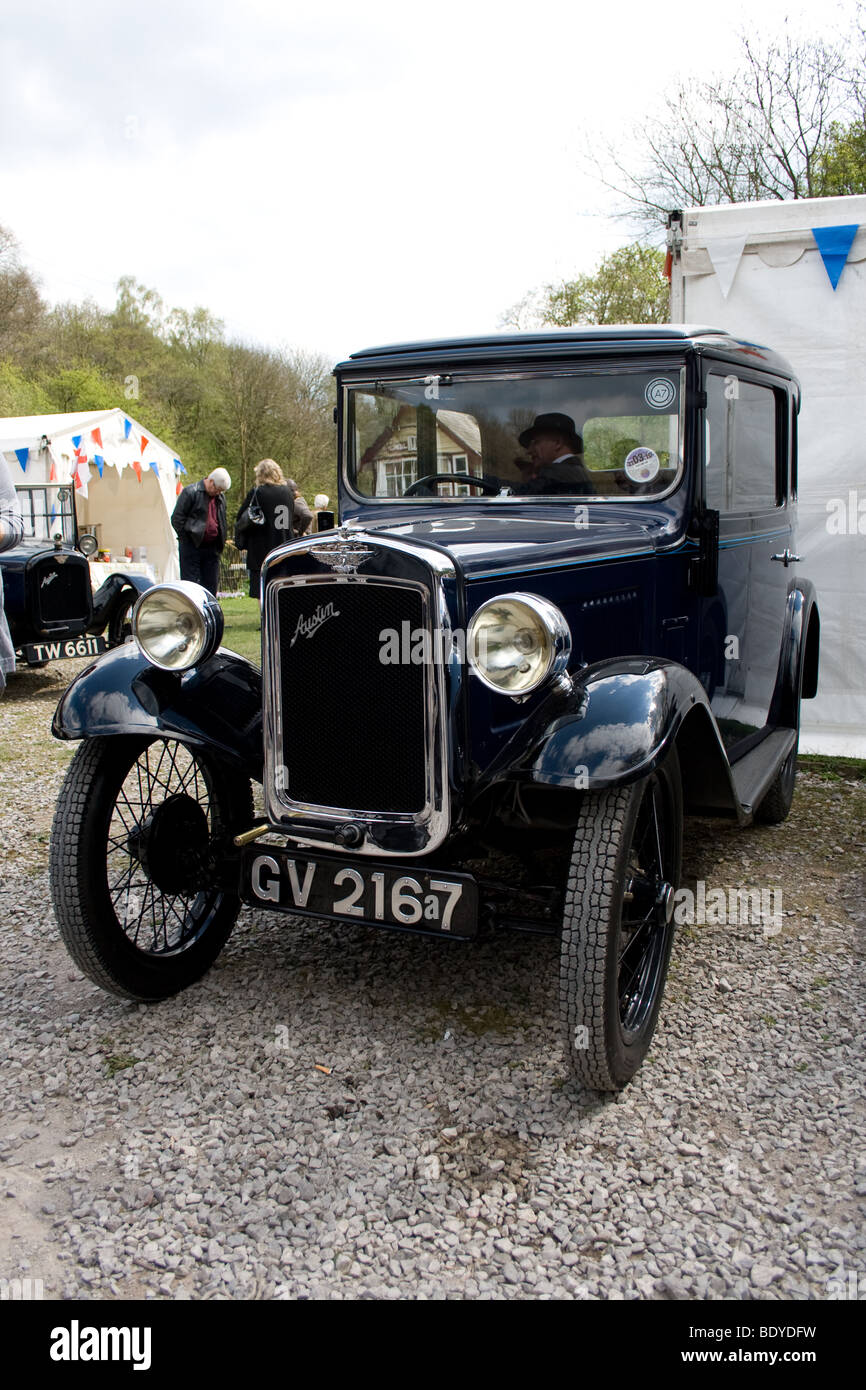 Vintage Austin sette Saloon Foto Stock