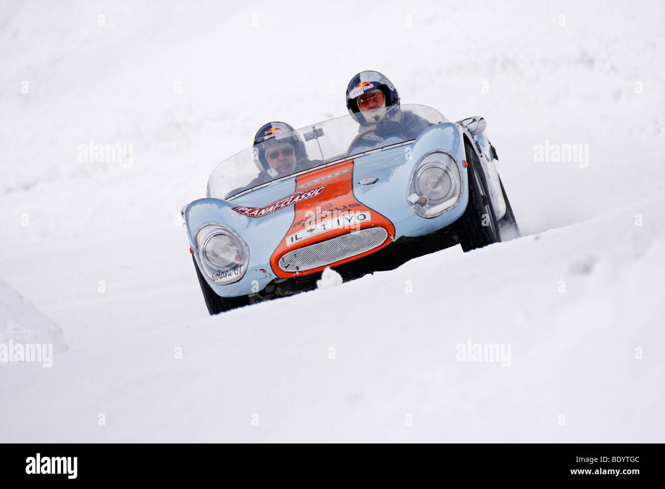 Colani GT, costruito nel 1964, Planai Classic 2009, vintage auto da rally in inverno, Schladming, Stiria, Austria, Europa Foto Stock