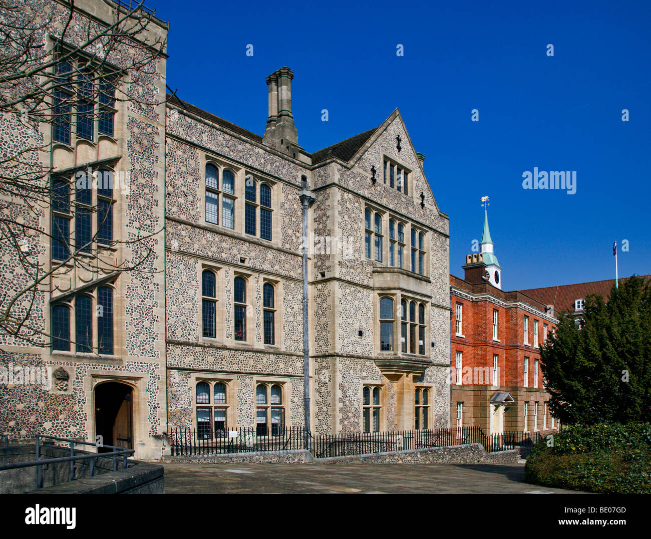 Gli uffici del Consiglio, Winchester, Hampshire, Inghilterra Foto Stock