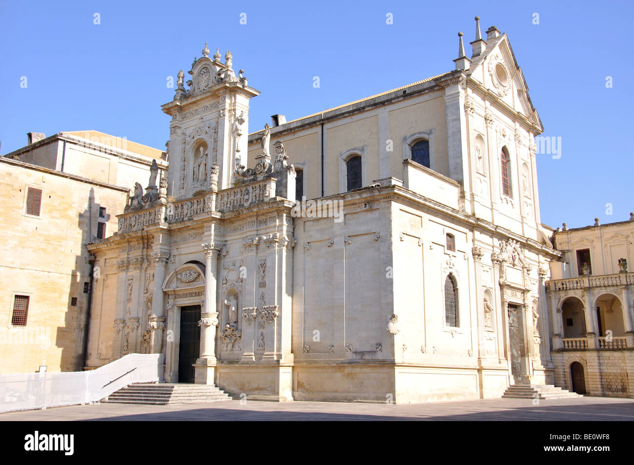 Cattedrale, Piazza de Duomo, Lecce Lecce Provincia, Regione Puglia, Italia Foto Stock