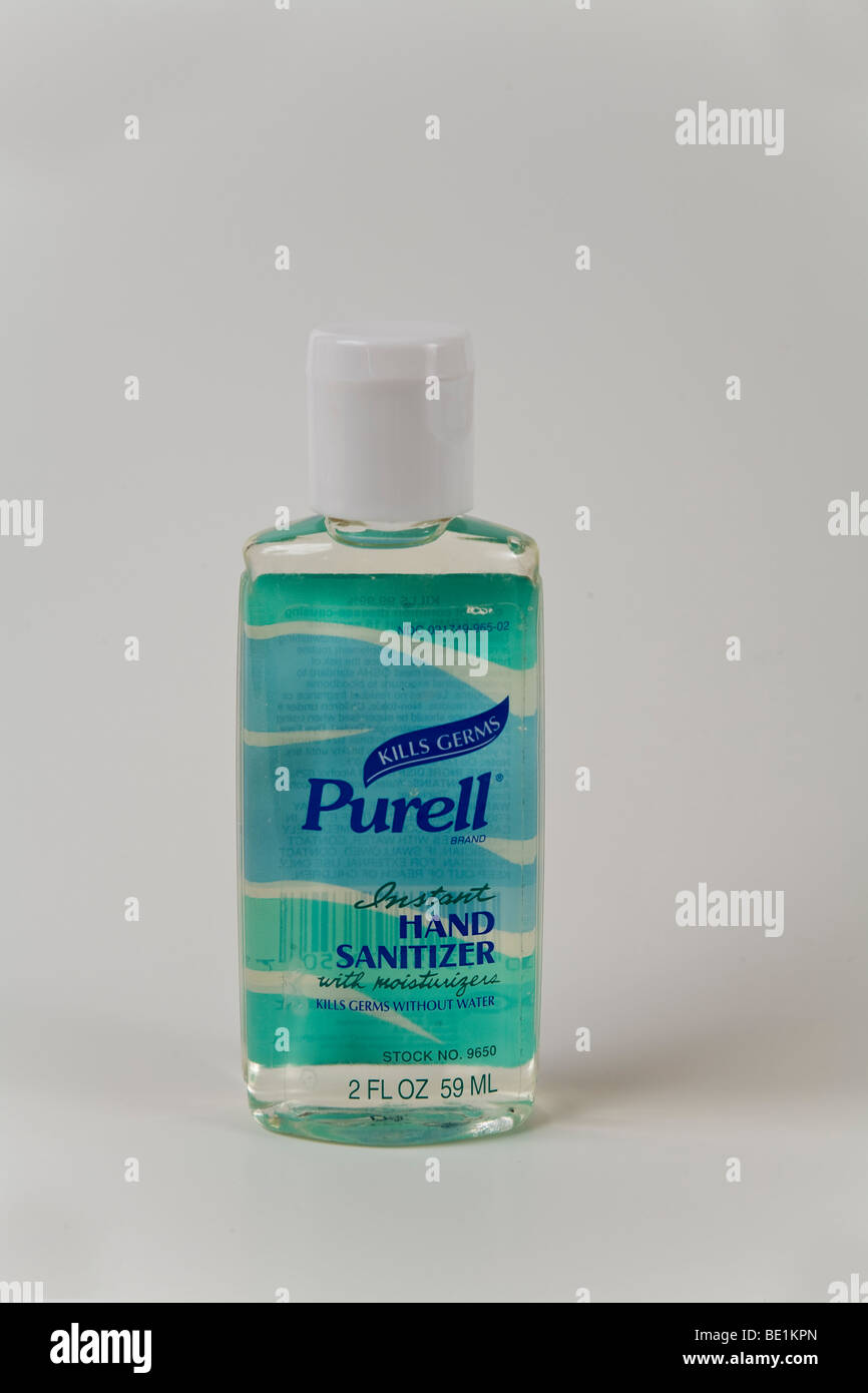 Purell brand gel igienizzante a. Foto Stock