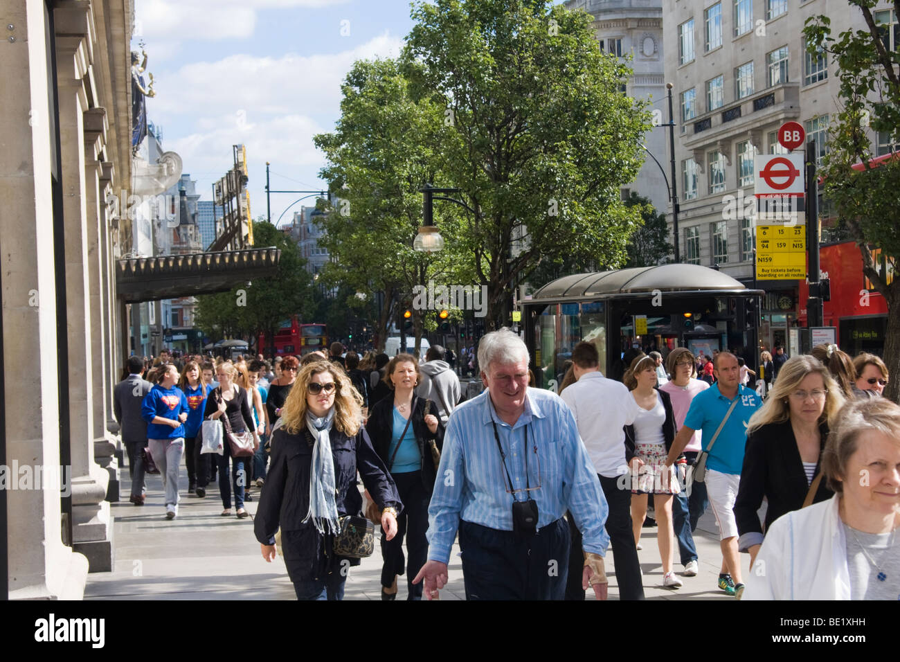 Oxford Street London Inghilterra England Foto Stock