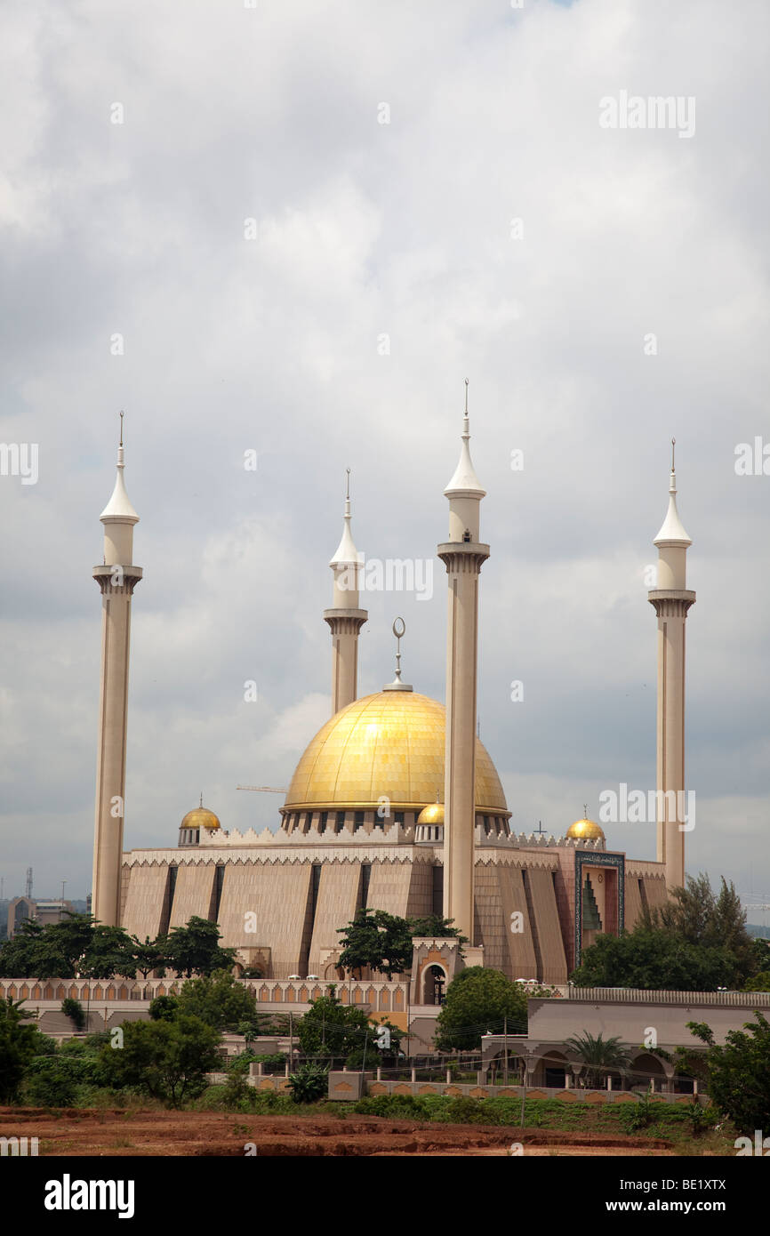 Grande Moschea in Nigeria la città capitale della Nigeria Foto stock - Alamy