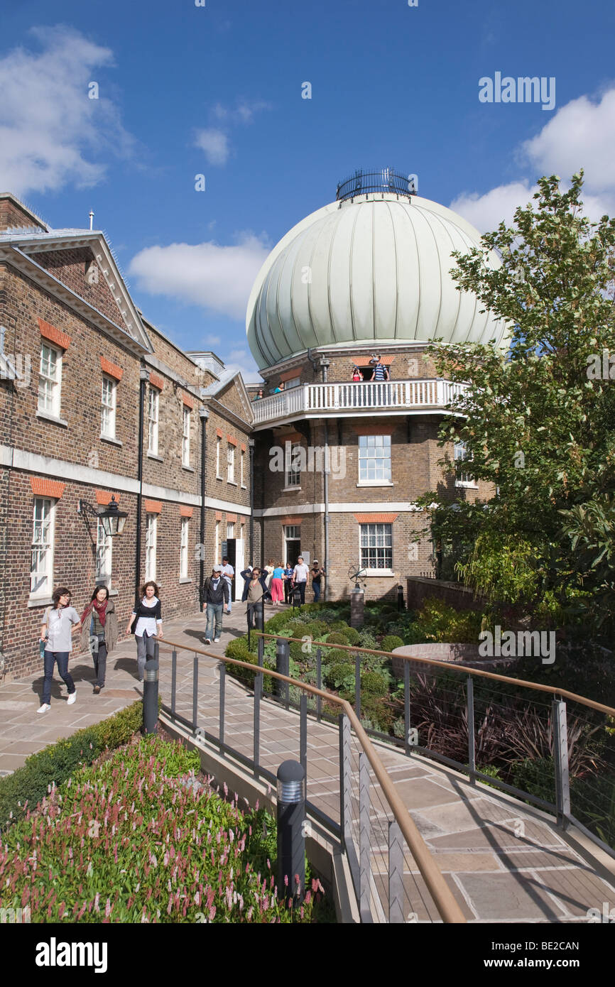 L'Osservatorio Reale di Greenwich Londra Inghilterra Foto Stock