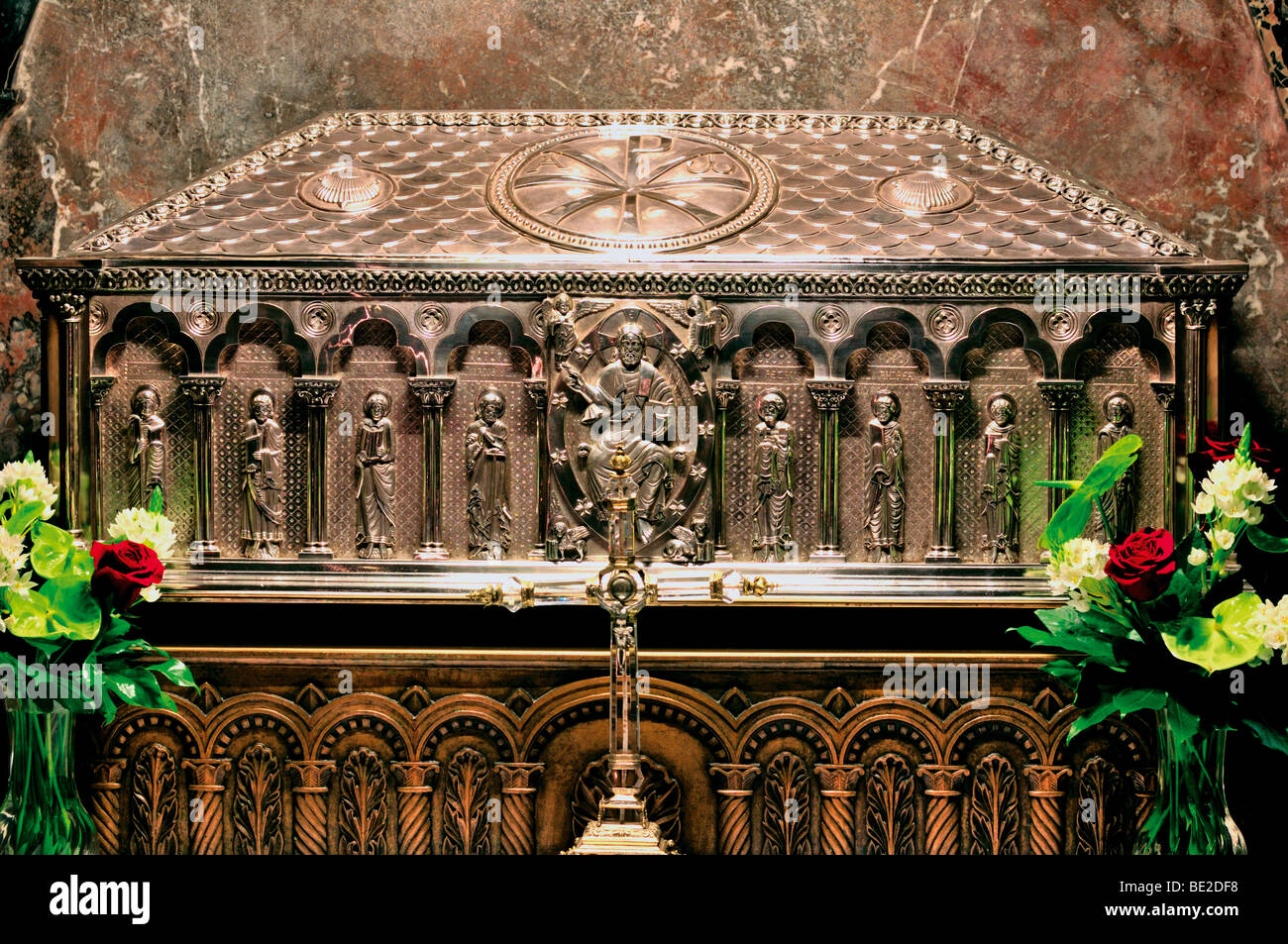 Tomba Di San Giacomo Santiago De Compostela Spagna, San Giacomo Titolo: Tomba dell apostolo Santiago nella