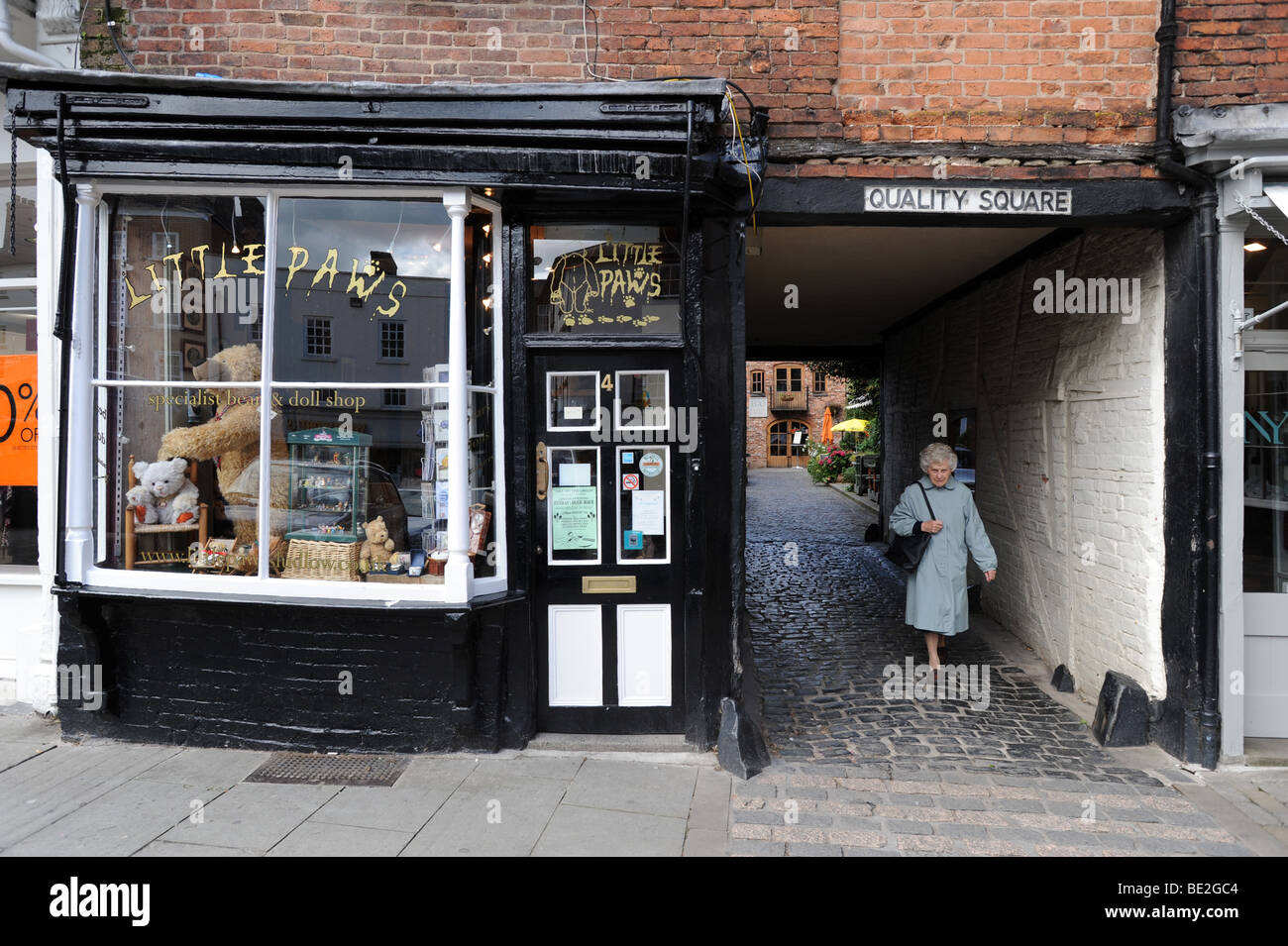 Ludlow in Shropshire Foto Stock
