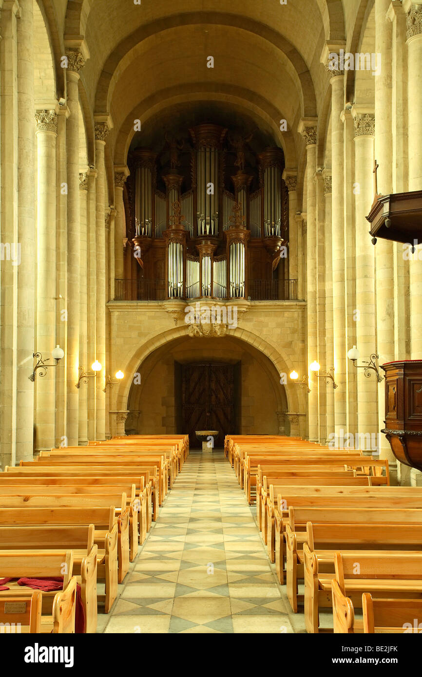 SAINT APPOLINAIRE CATTEDRALE, Valenza, Drome, Francia Foto Stock