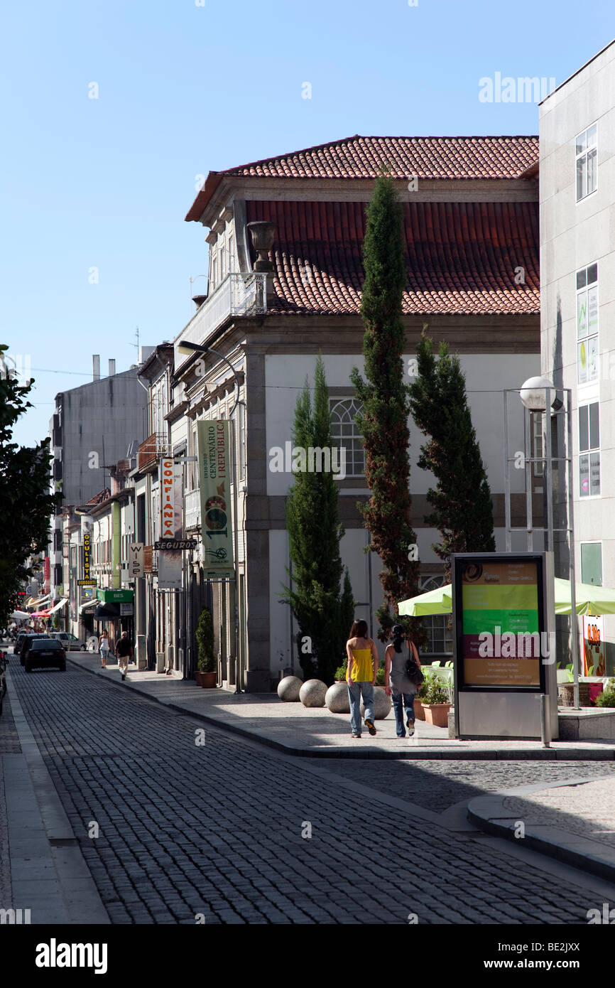 Bernardino machado museum in Vila Nova de Famalicão, Distretto di Braga, Portogallo. Foto Stock