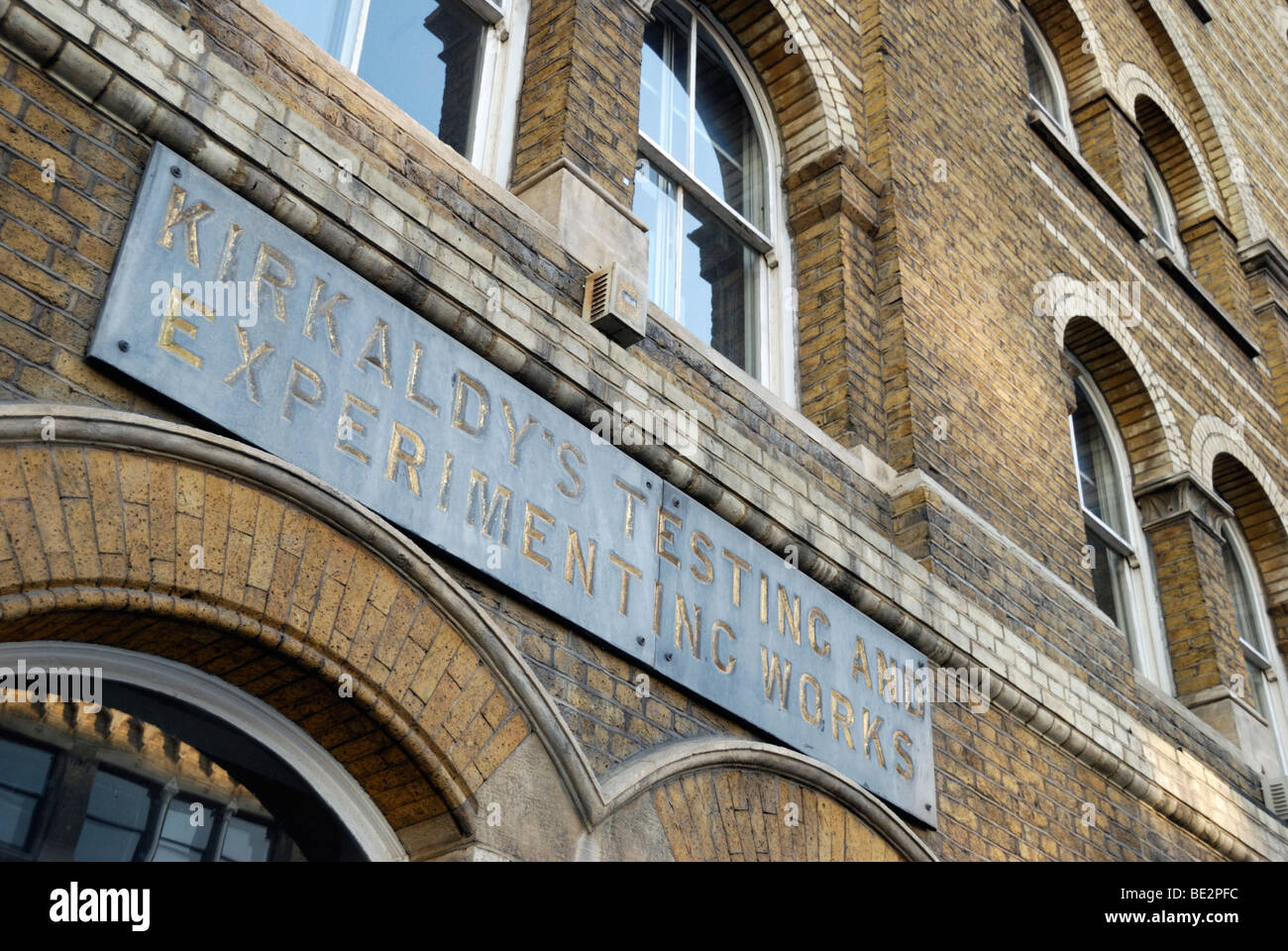 Il test di Kirkaldy Museum, Southwark, Londra, Inghilterra, Regno Unito. Foto Stock