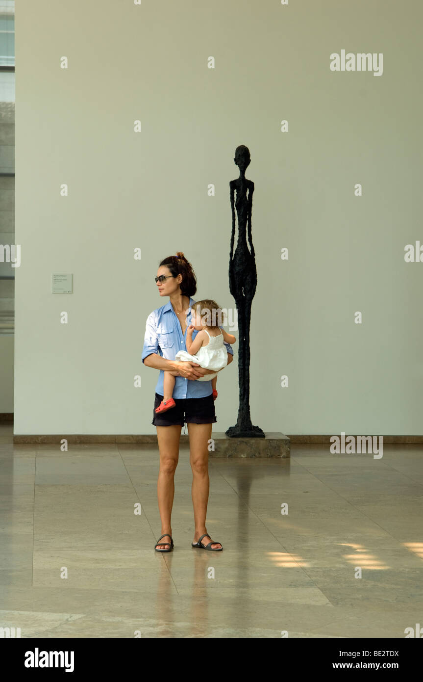 Atrio Interno presso il Getty Center Foto Stock