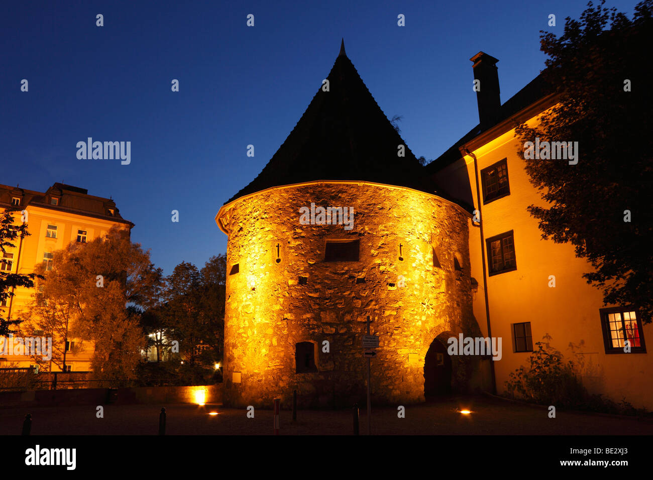 Torre della Polvere, Feldkirch, Vorarlberg, Austria, Europa Foto Stock
