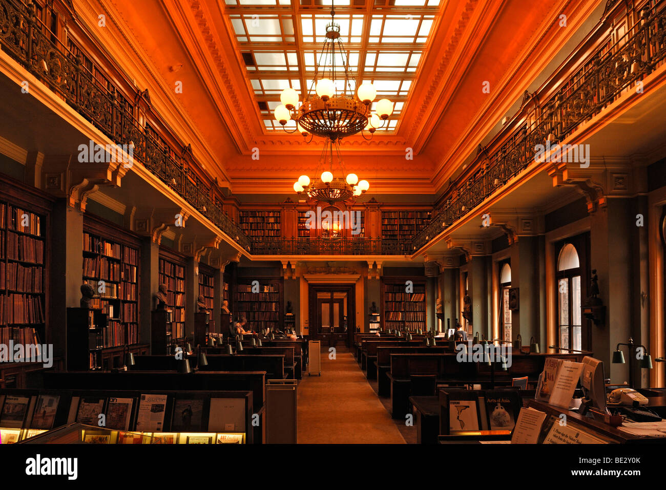 La Biblioteca nazionale dell'Arte presso il Victoria & Albert Museum, 1-5 Exhibition Road, London, England, Regno Unito, Europa Foto Stock