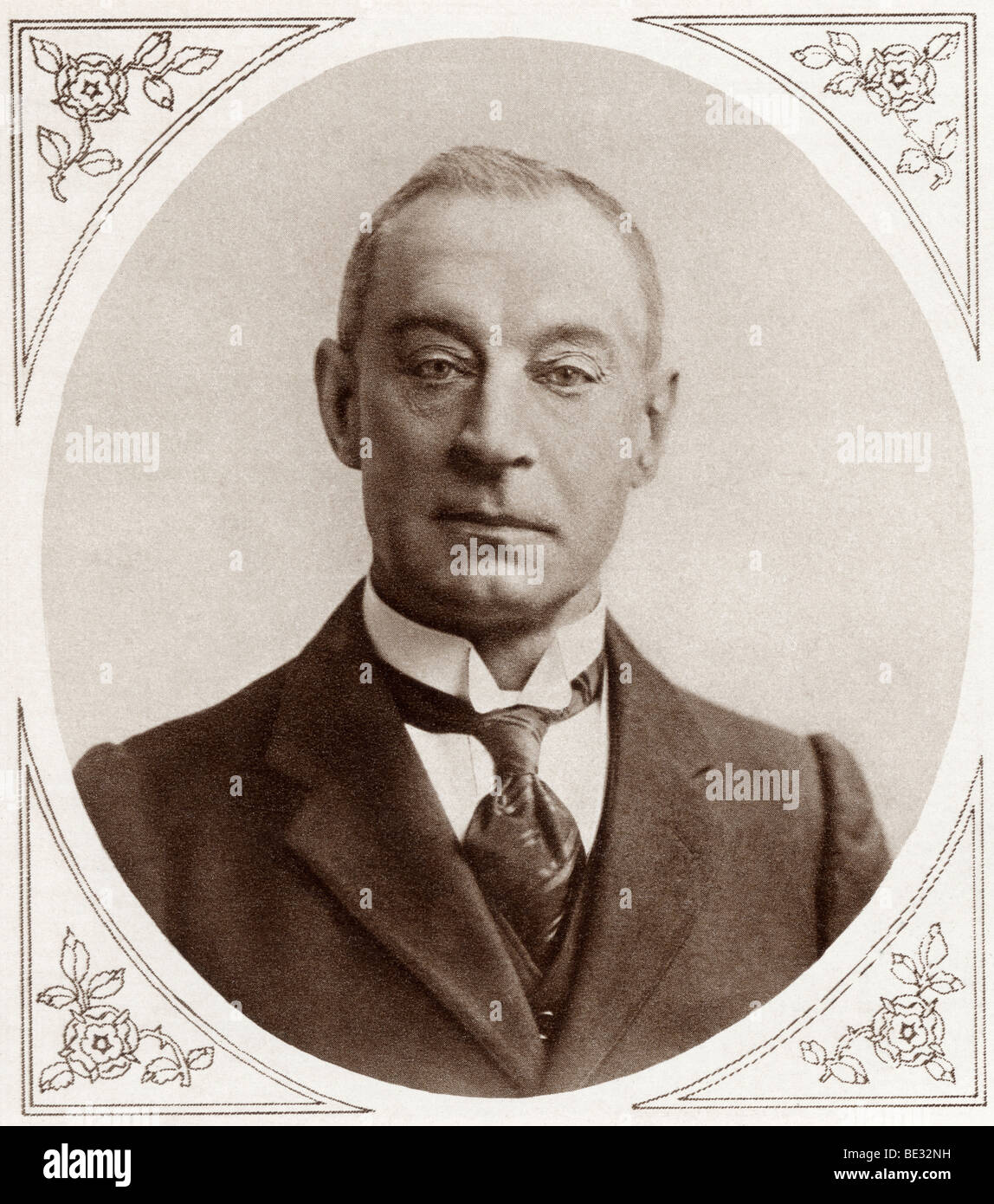 Sir Henry Bradwardine Jackson, 1855 al 1929. L'Ammiraglio nella Marina Britannica. Foto Stock