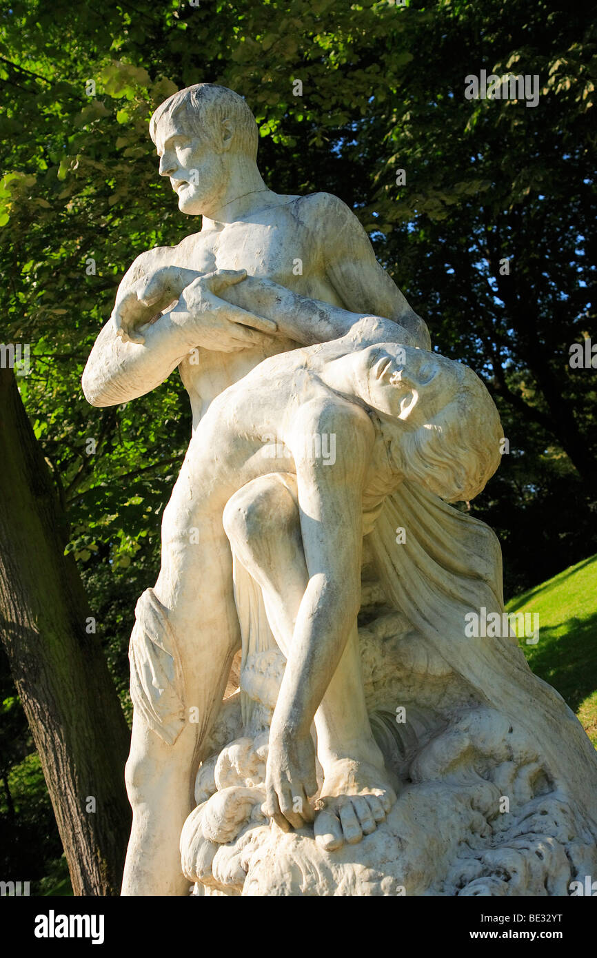 Parco Montsouris, Parigi, Francia Foto Stock