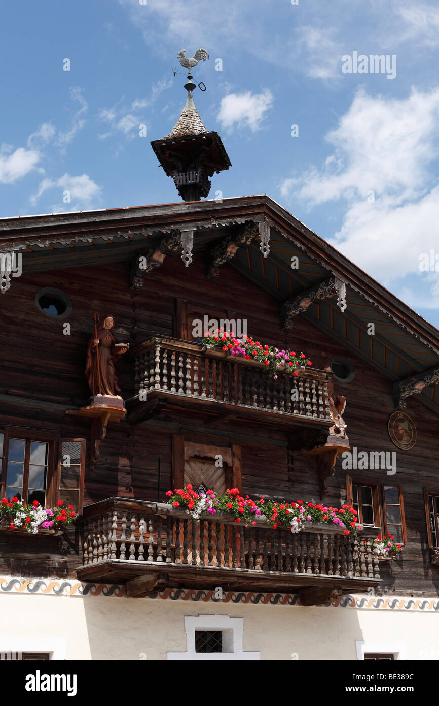 Heimatmuseum museo di storia regionale in casa Bruderhaus, Altenmarkt im Pongau, Land Salzburg, Salisburgo, Austria, Europa Foto Stock