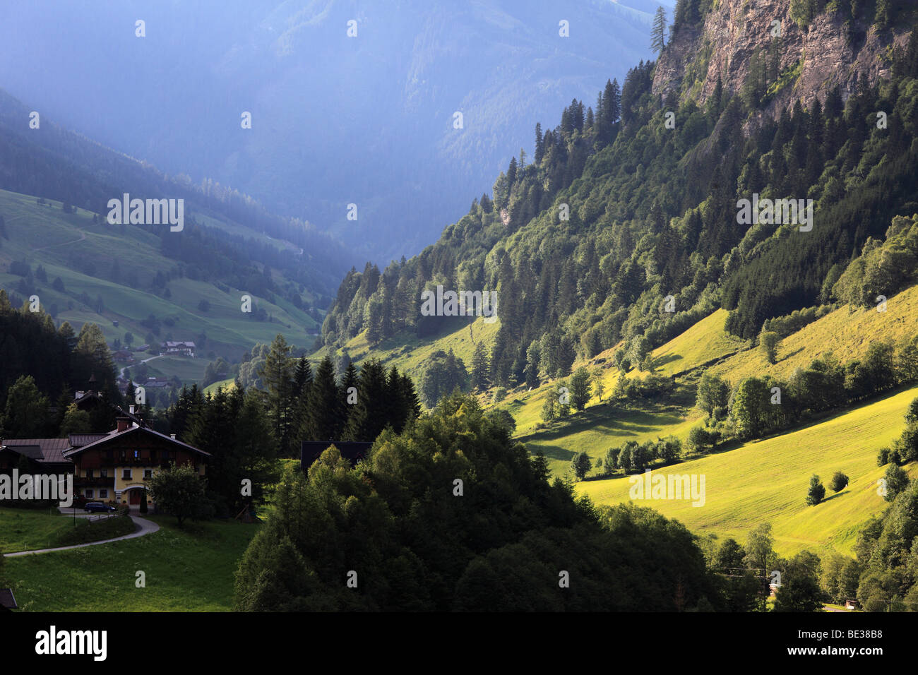 Huettschlag nella valle Grossarltal, Pongau, Land Salzburg, Salisburgo, Aus Foto Stock