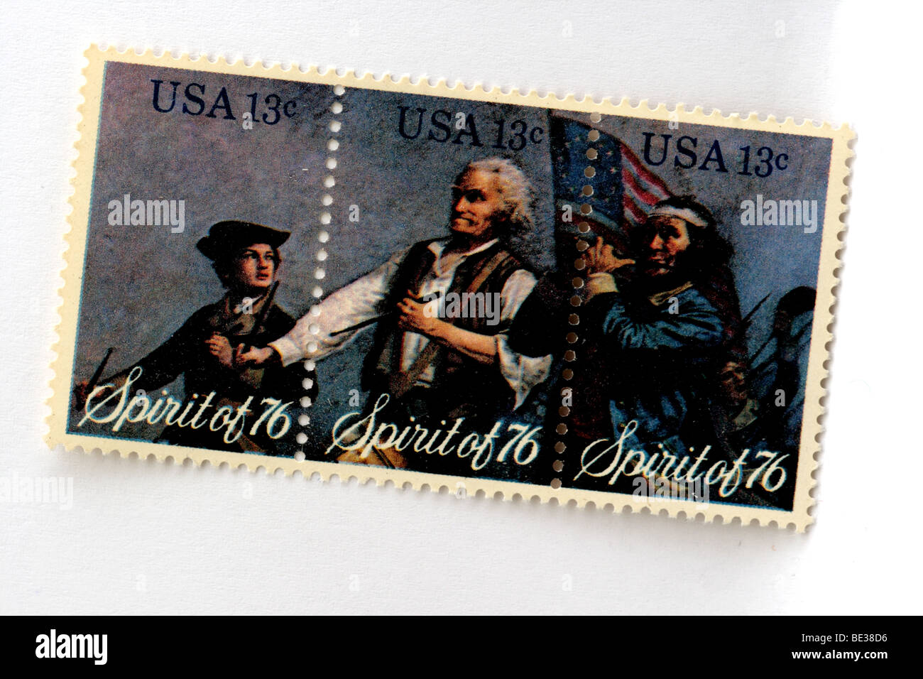 Timbro dell'indipendenza USA Foto Stock