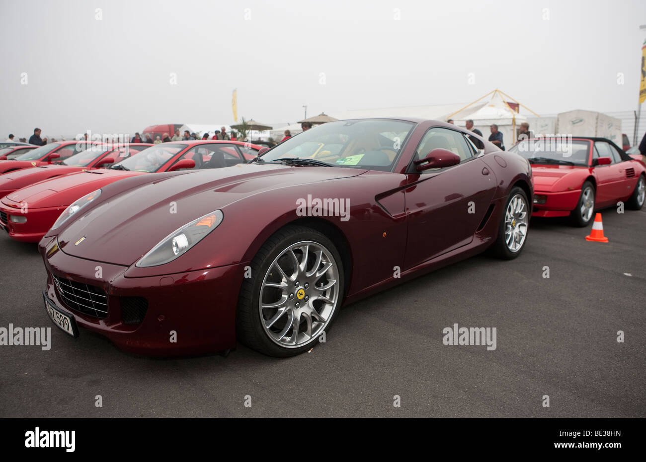 Ferrari 599 GT, Oldtimer Grand Prix, Nuerburgring, Renania-Palatinato, Germania, Europa Foto Stock