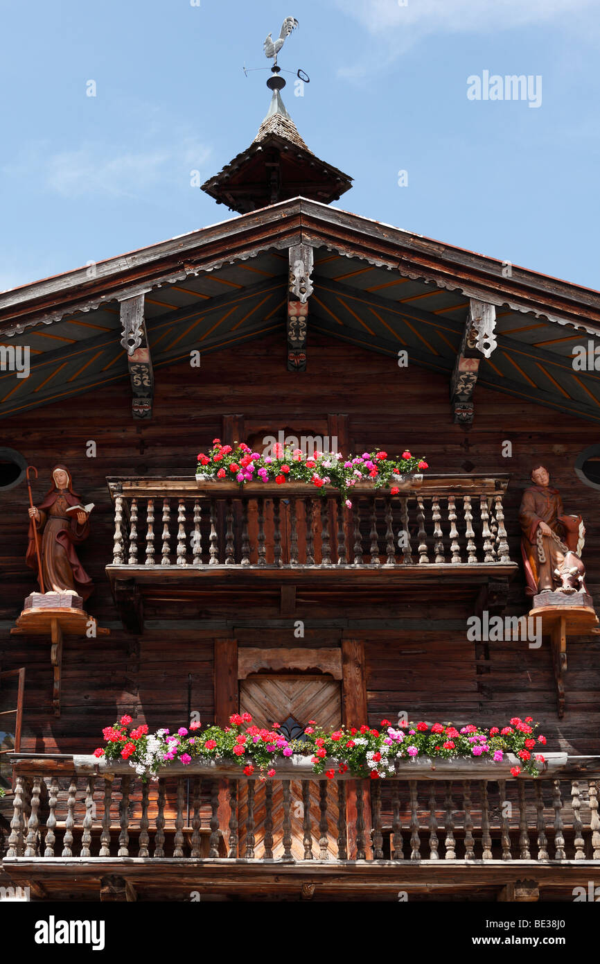 Heimatmuseum museo di storia regionale in casa Bruderhaus, Altenmarkt im Pongau, Land Salzburg, Salisburgo, Austria, Europa Foto Stock