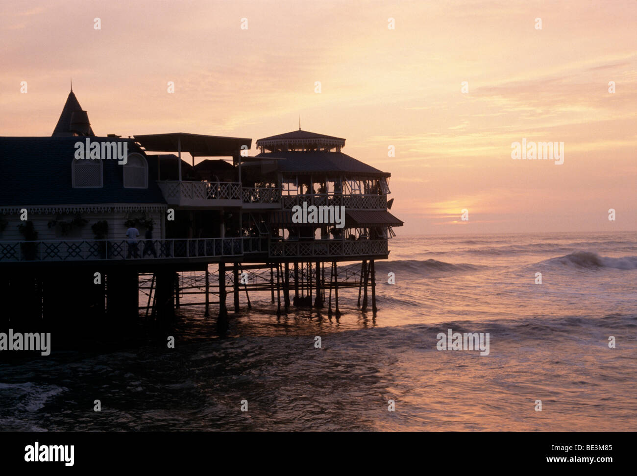 Il ristorante 'La Rosa Nautica, Lima, Perù, Sud America Foto Stock