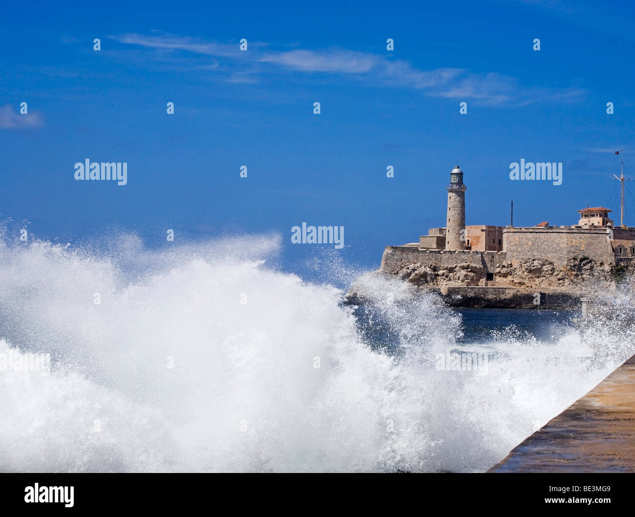 Castillo del Morro, Havana, Cuba Foto Stock