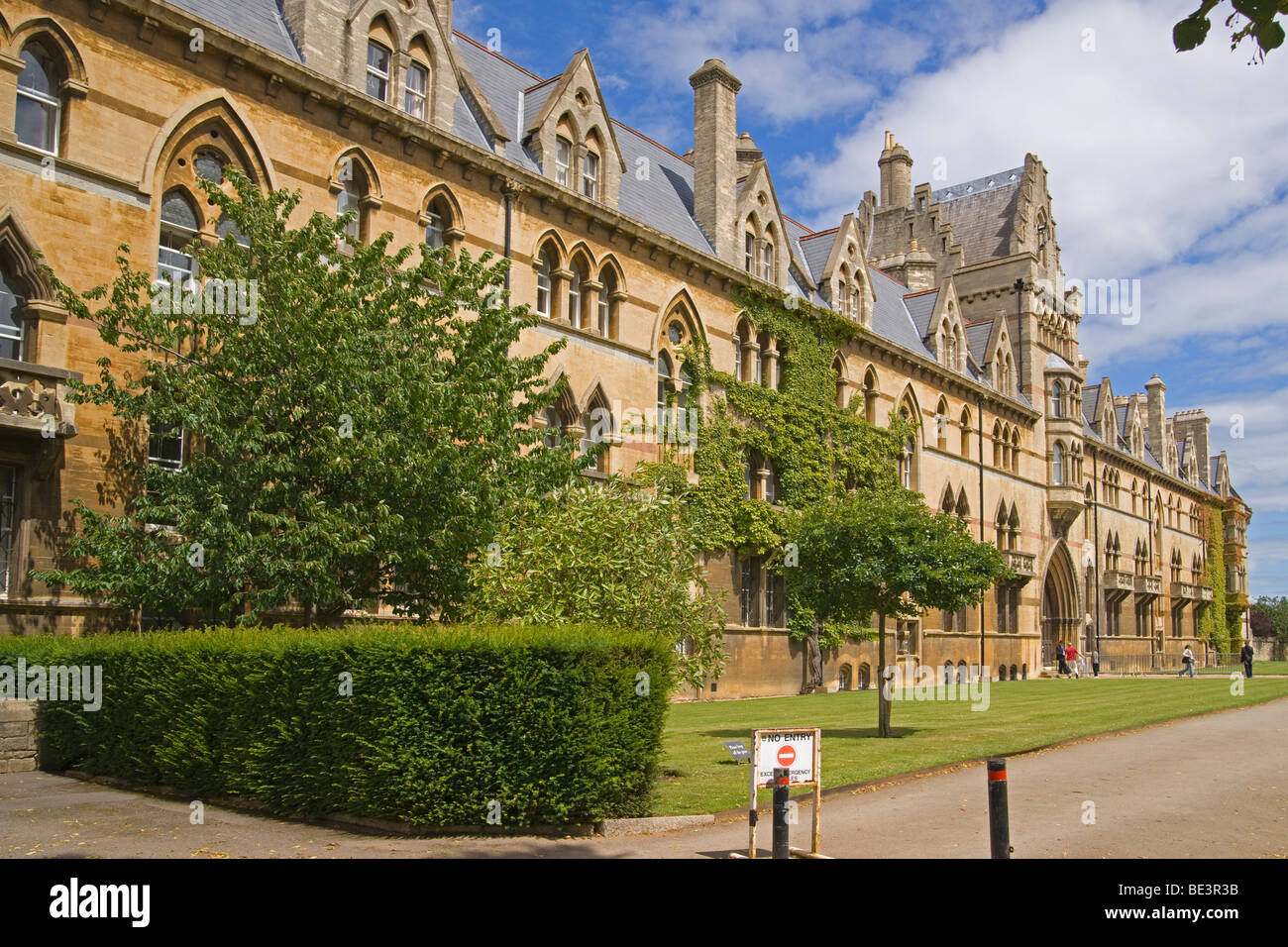 Christ Church College da prato, Oxford University, Cotswolds, Inghilterra, Luglio 2009 Foto Stock