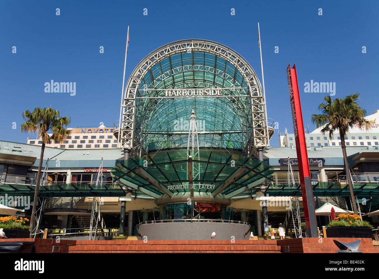 L'Harbourside complesso - un popolare quartiere dello shopping a Darling Harbour. Sydney, Nuovo Galles del Sud, Australia Foto Stock