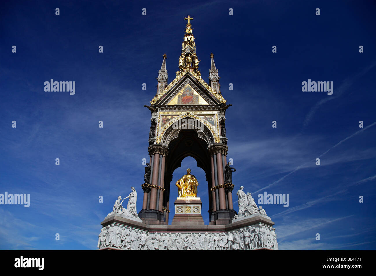 L'Albert Memorial Londra Foto Stock