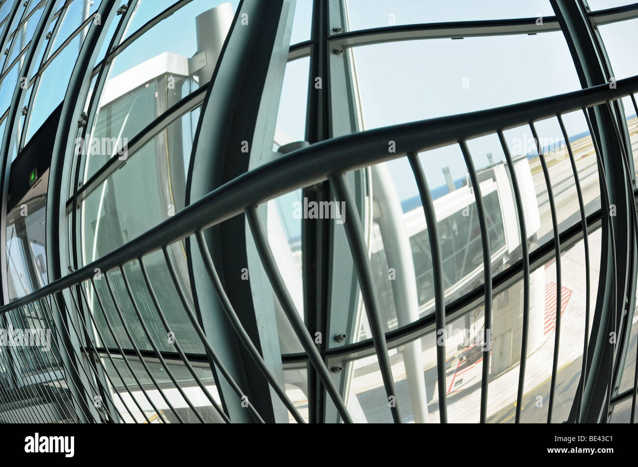 Aeroporto di Nizza Foto Stock