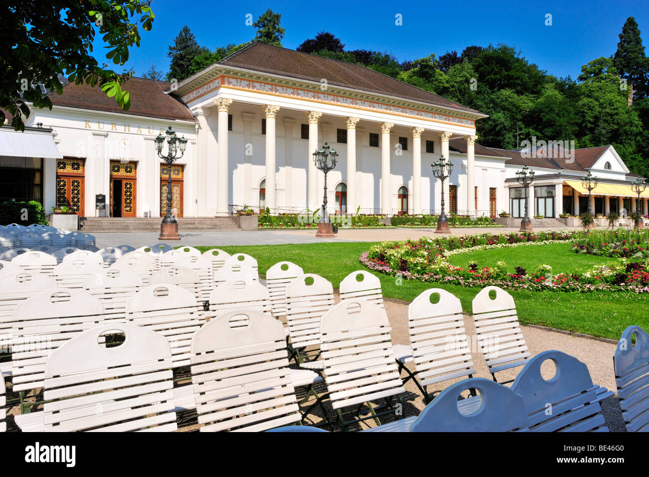Kurhaus spa hotel, Baden-Baden, Foresta Nera, Baden-Wuerttemberg, Germania, Europa Foto Stock
