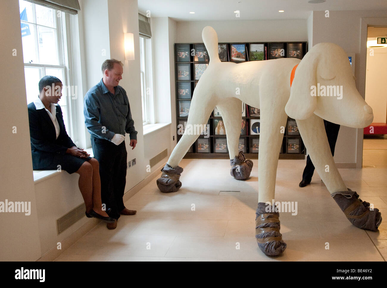 Post Guerra e arte contemporanea asta di Christie's London Foto Stock