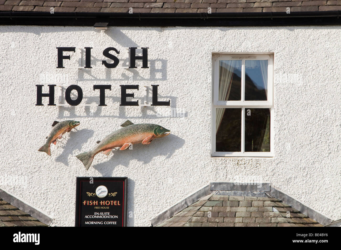 Il Pesce Hotel in Buttermere nel distretto del lago, UK. Foto Stock