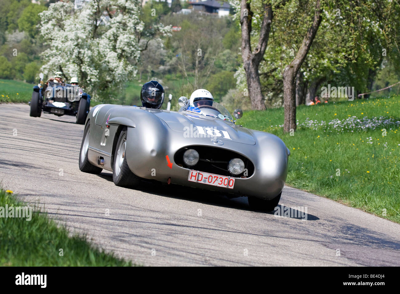 Mercedes Benz 300 SLS Porter speciale, costruito nel 1956, rarità, rally Langenburg storica 2009, Langenburg, Baden-Wuerttemberg, Ge Foto Stock