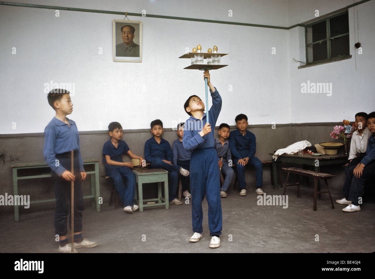 Il Palazzo dei bambini istituito durante la rivoluzione culturale dove i bambini hanno imparato diverse arti teatrali Foto Stock