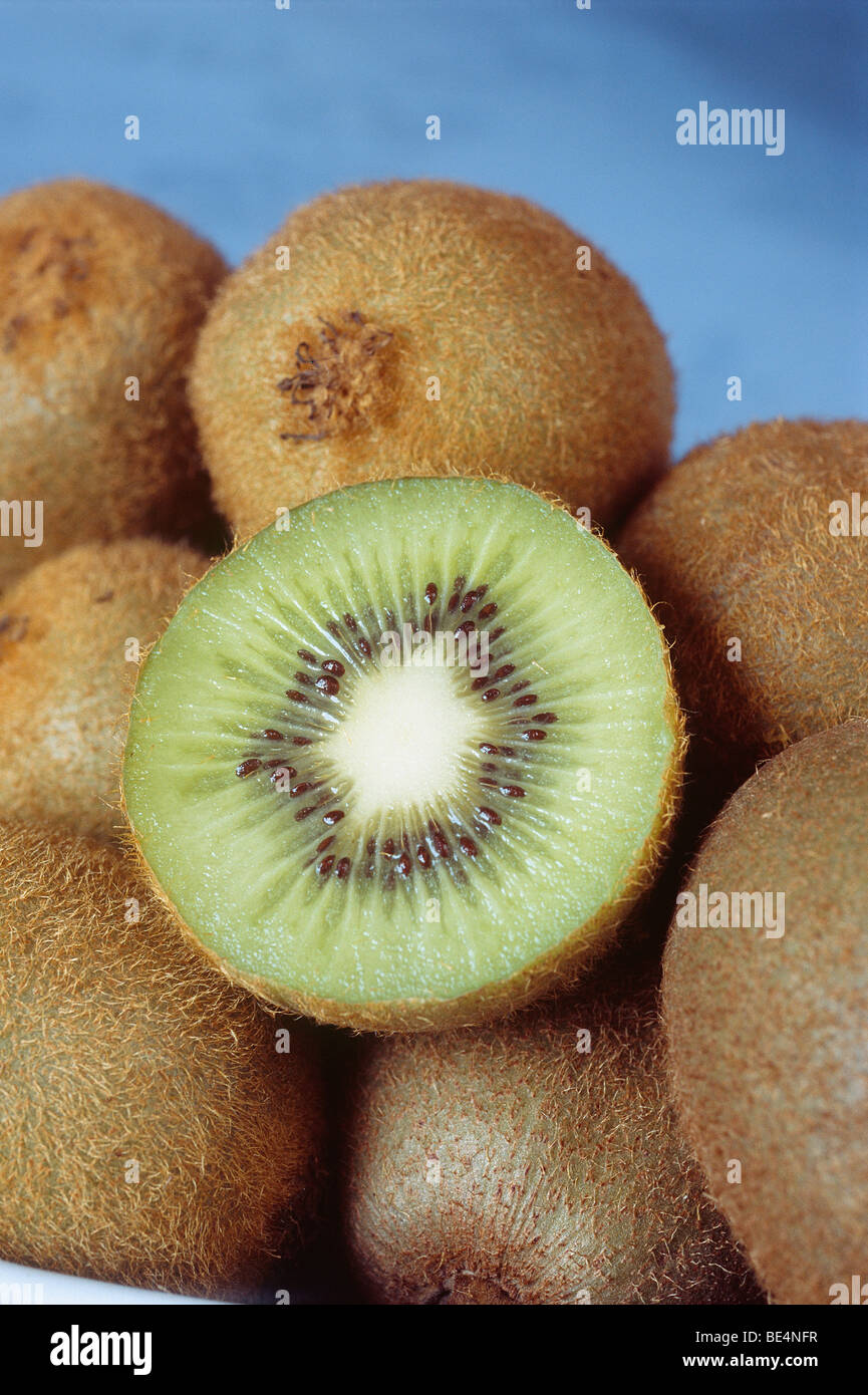 Nuova Zelanda - Frutta - Kiwi, close-up Foto Stock