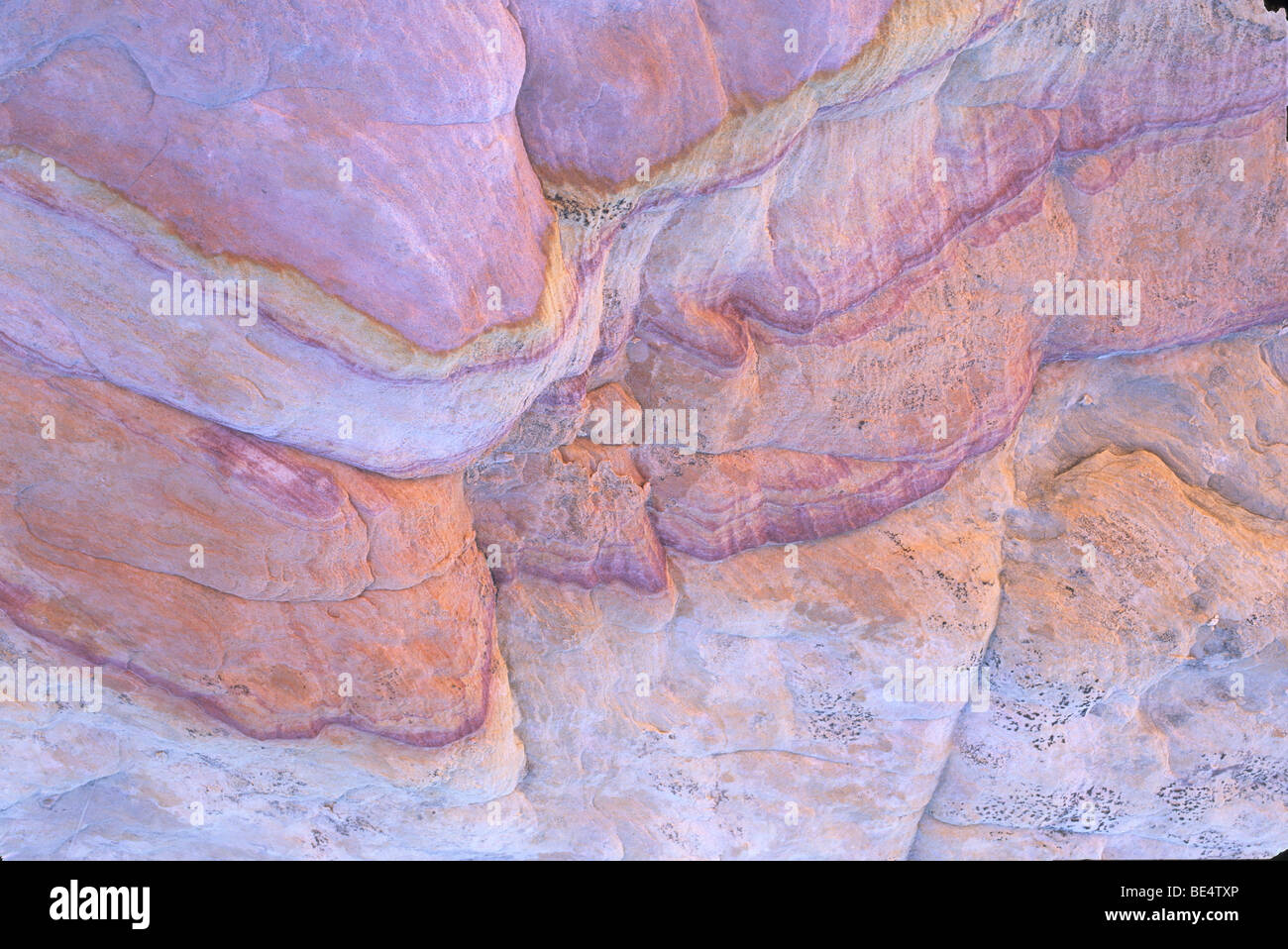 Colori di roccia, Las Vegas, Stati Uniti d'America, America del Nord Foto Stock