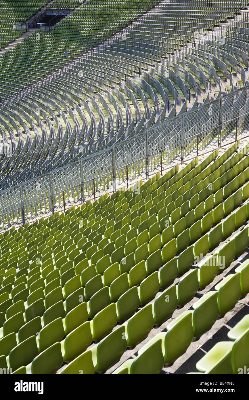 Lo stadio Olimpico di Monaco di Baviera Foto Stock
